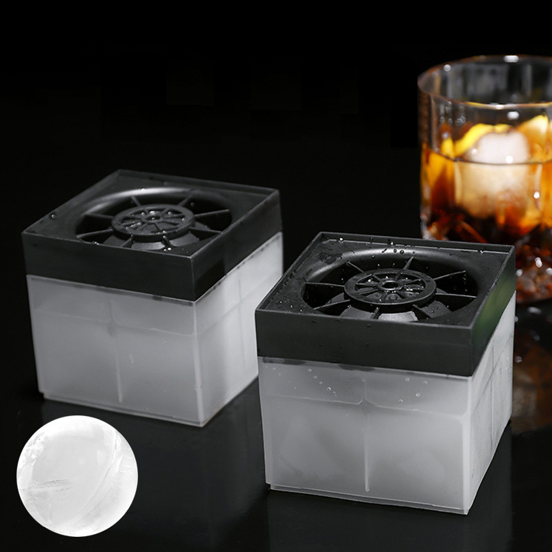 Vassoio per palline di ghiaccio per whisky a forma quadrata di nuovo design