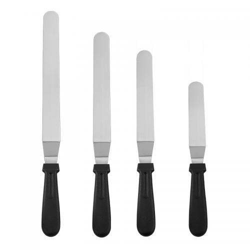 Wholesale Stainless Steel Color Cake Cream Spatula Baking Tools With Custom Logo