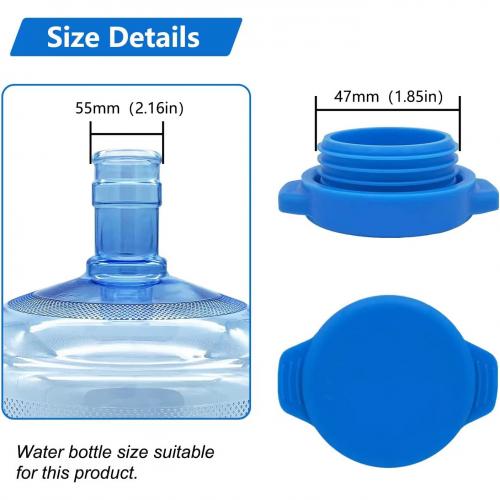 Perdita di tenuta riutilizzabile del tappo della brocca dell'acqua per una bottiglia d'acqua da 5 galloni
